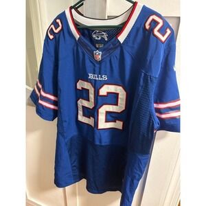 Nike Buffalo Bills Fred Jackson 22 On Field Jersey Blue Stitched Mens 52 XL